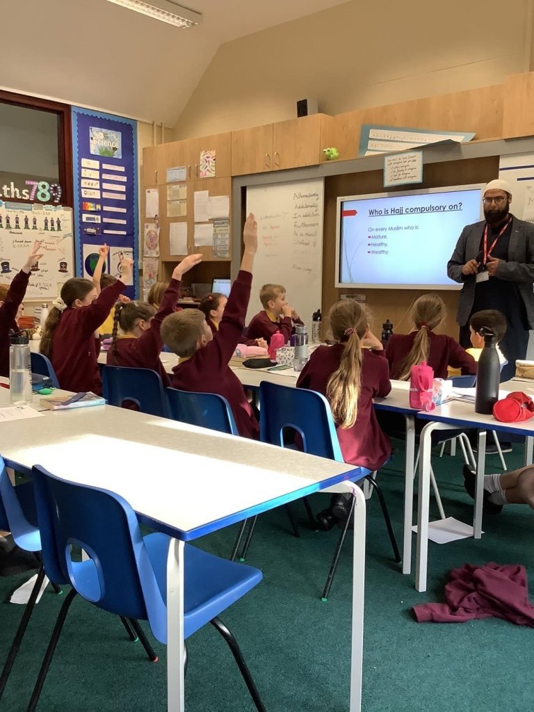Visit from Clitheroe Mosque – Brabins Endowed Primary School