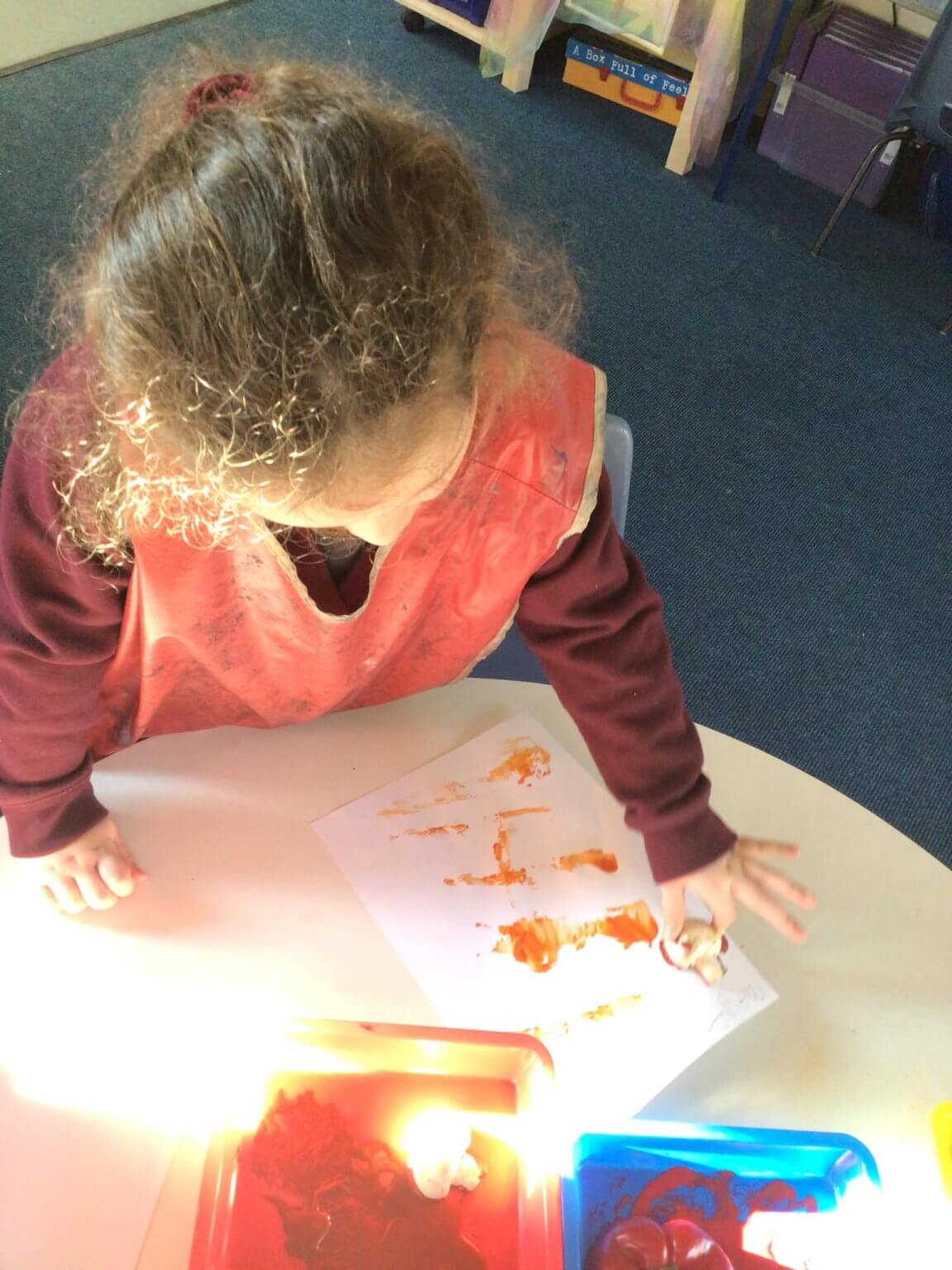Random Pattern Printing Eyfs Printing & Patterns – Brabins Endowed Primary School